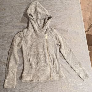 Lucky Brand Cream Tweed Light Jacket - Size Small